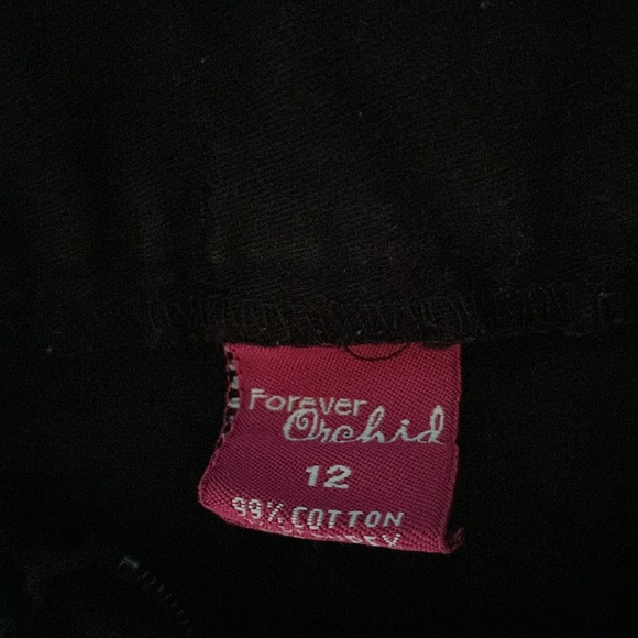 Black shorts, size 12 - Picture 3 of 3